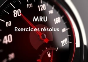 MRU-Exerices solutions